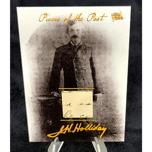 Authentic Handwriting Relic of Doc Holliday Gunfighter OK Corral